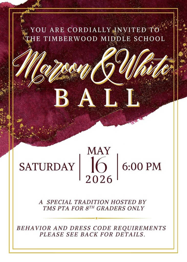 Maroon & White Ball!