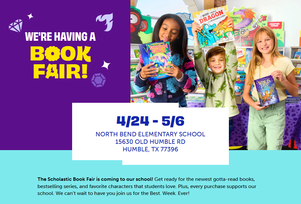 Spring Book Fair Announcement