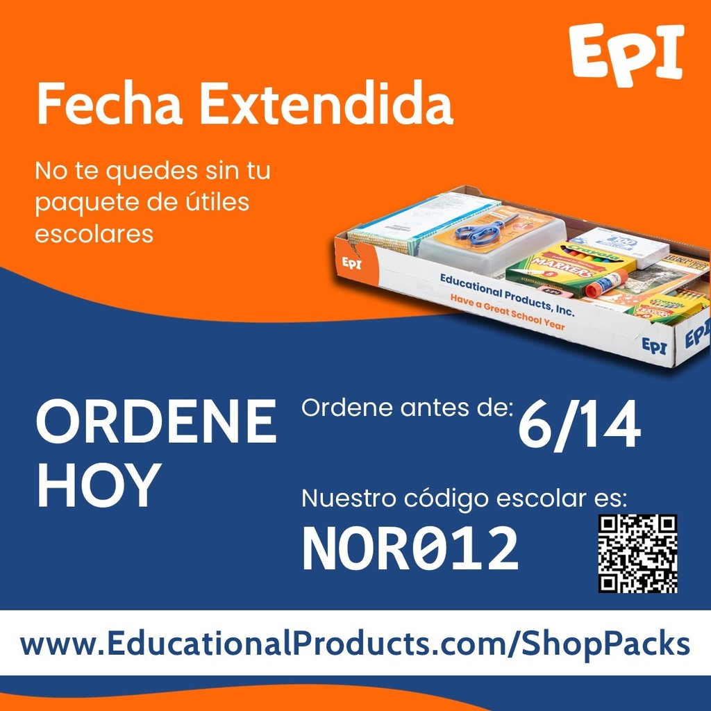 EPI School Supply Order Details  Spanish