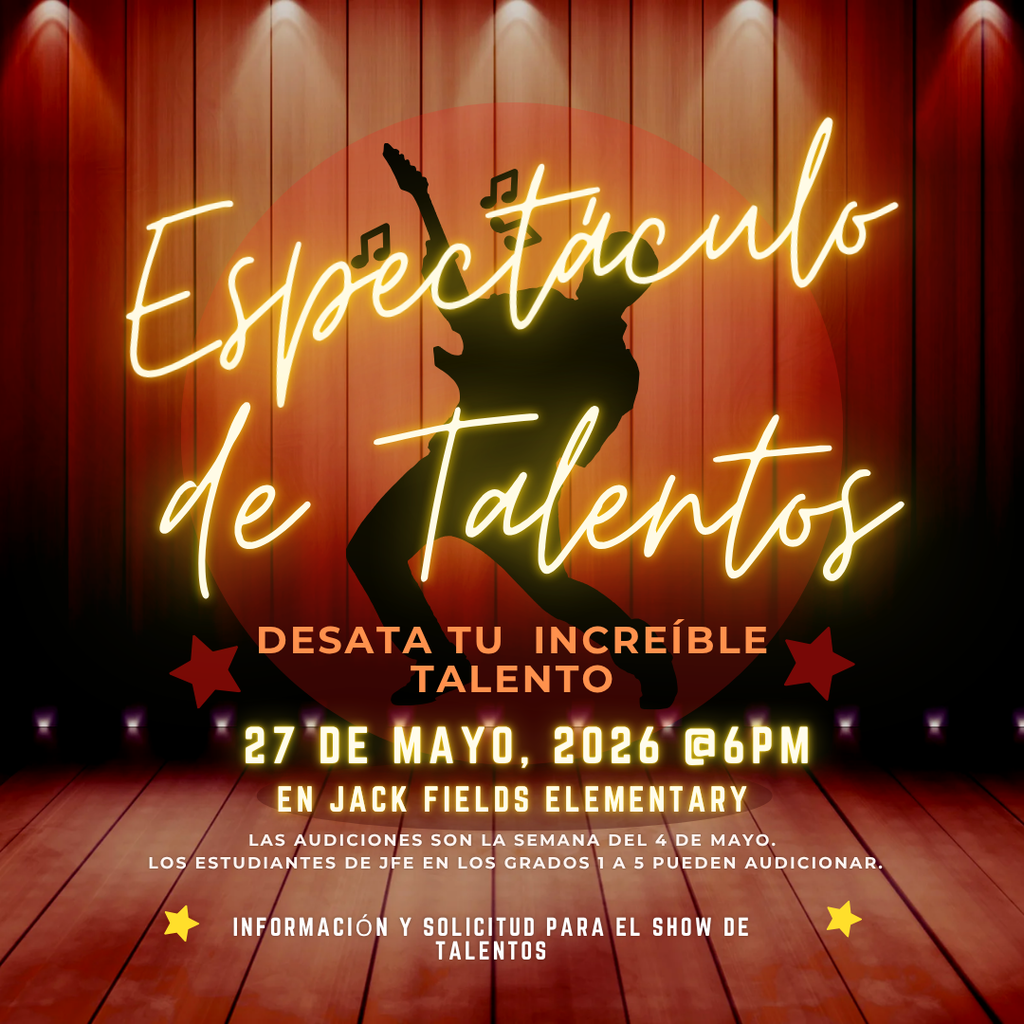 Spanish Talent Show Flyer