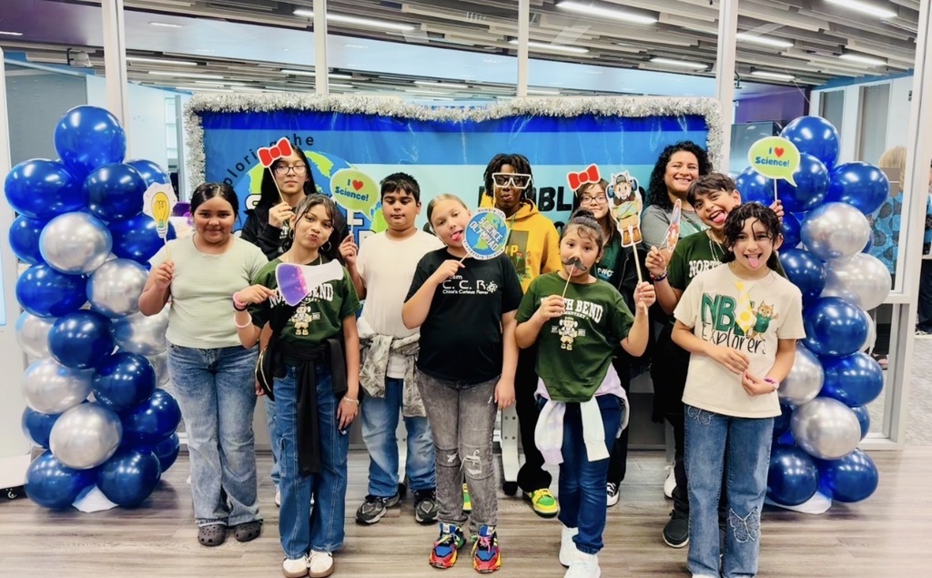 Ms. Fitch and her Science Olympiad team at the competition!