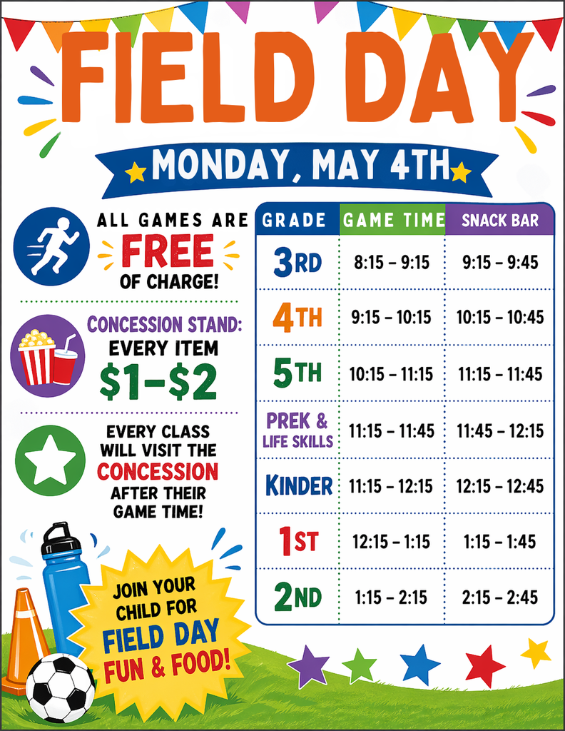 Field Day Flyer - May 4
