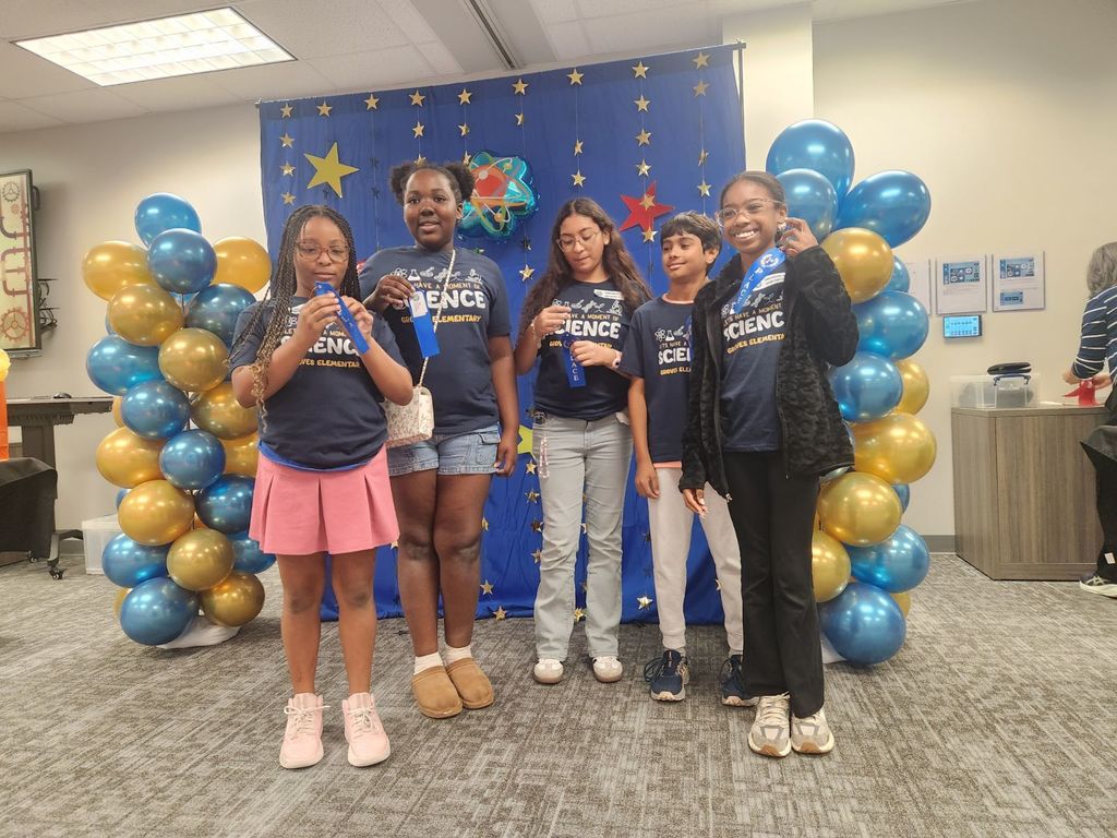 Groves Elementary Science Olympiad 1st place winners Density Detectives