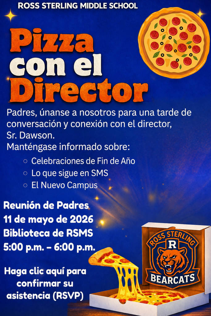 Pizza with the Principal Spanish