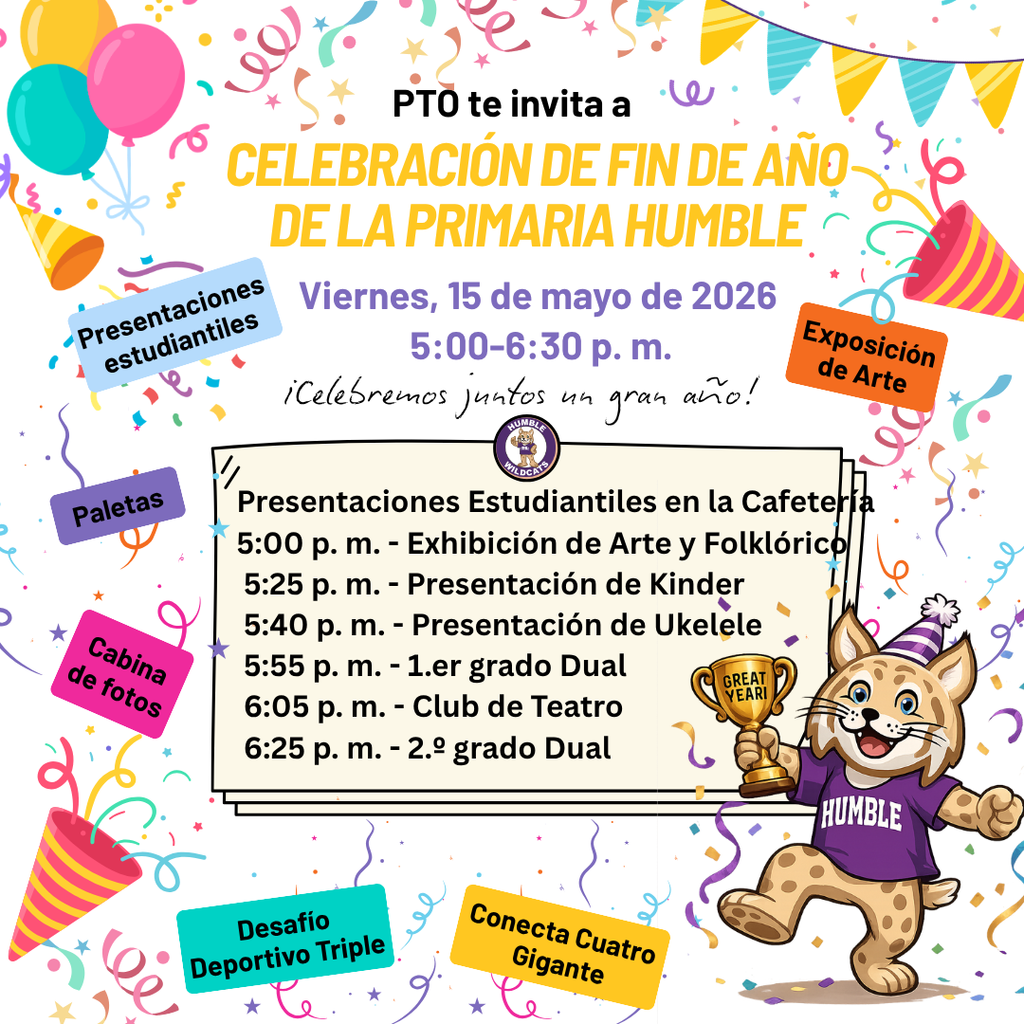 EOY Celebration - Spanish