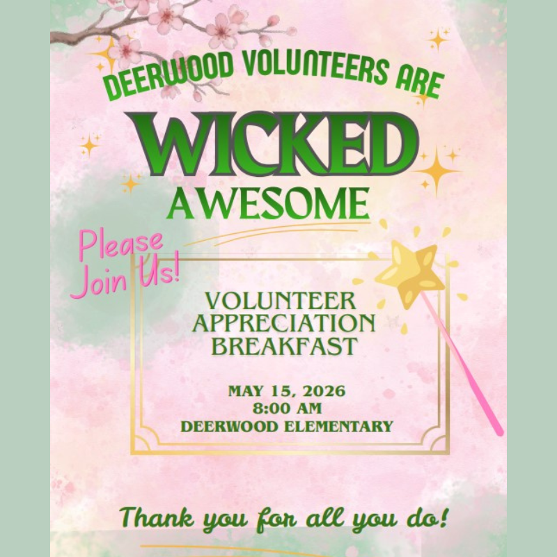 DWE Volunteer Appreciation Breakfast