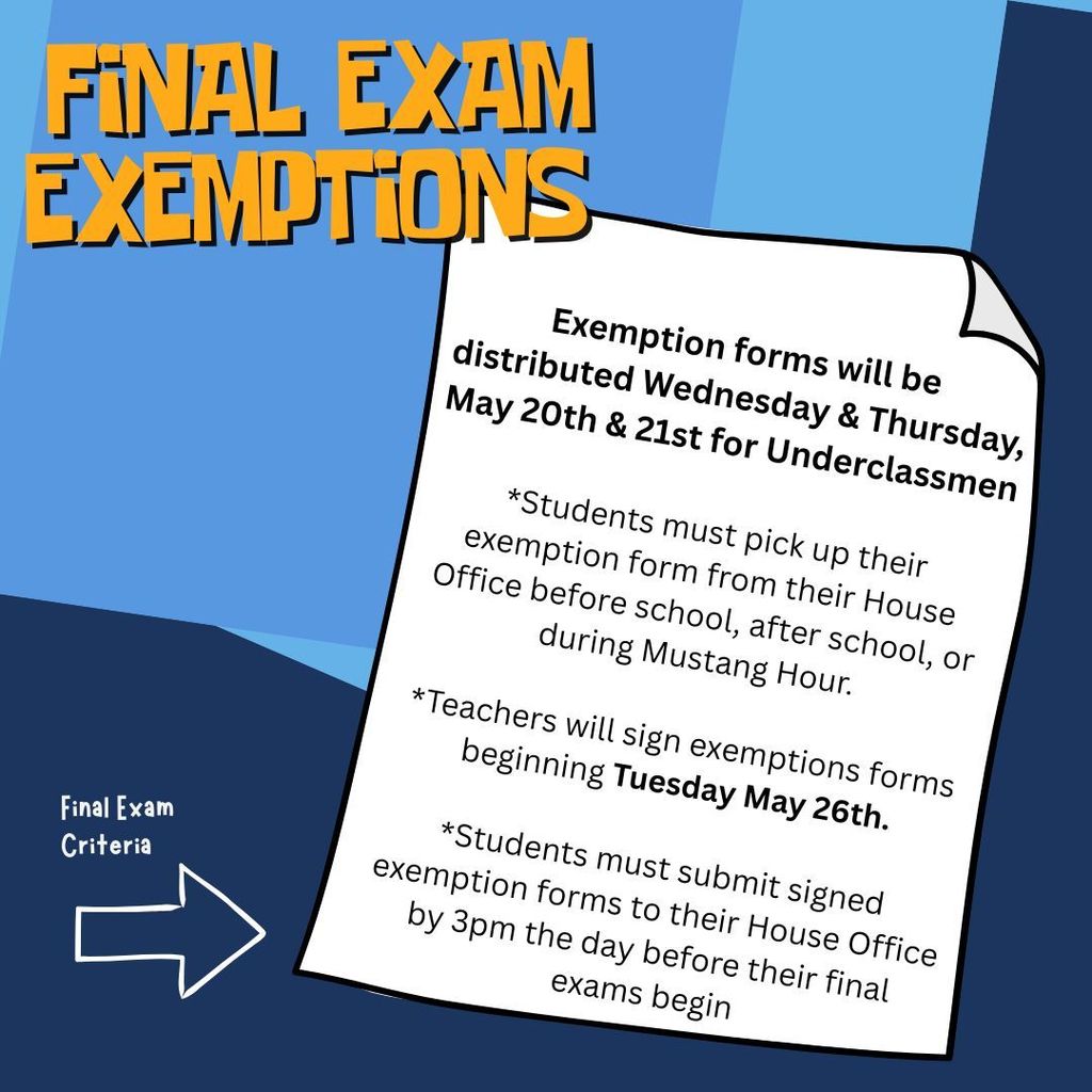 Final Exam Exemptions