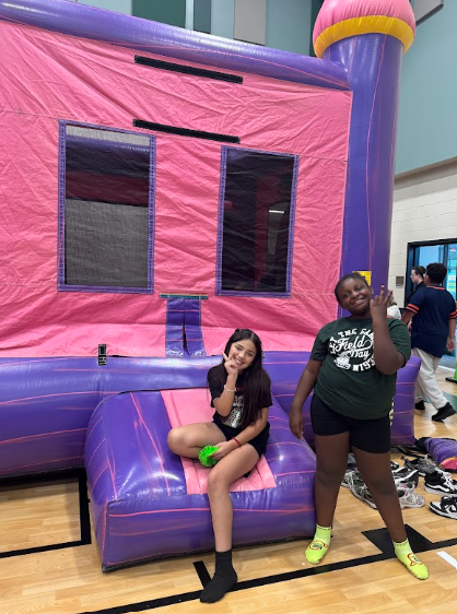 Students enjoying Super Kids Day!