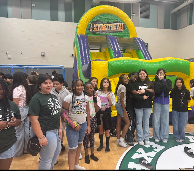 Students enjoying Super Kids Day!