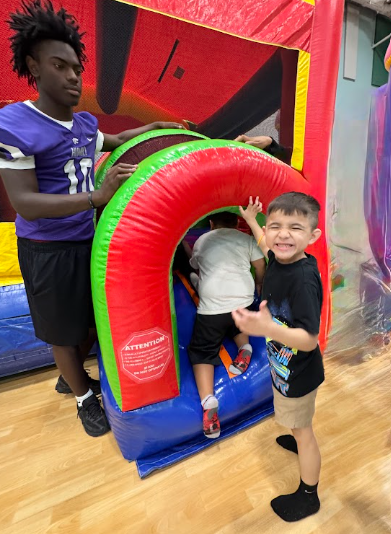 Students at Super Kids Day!
