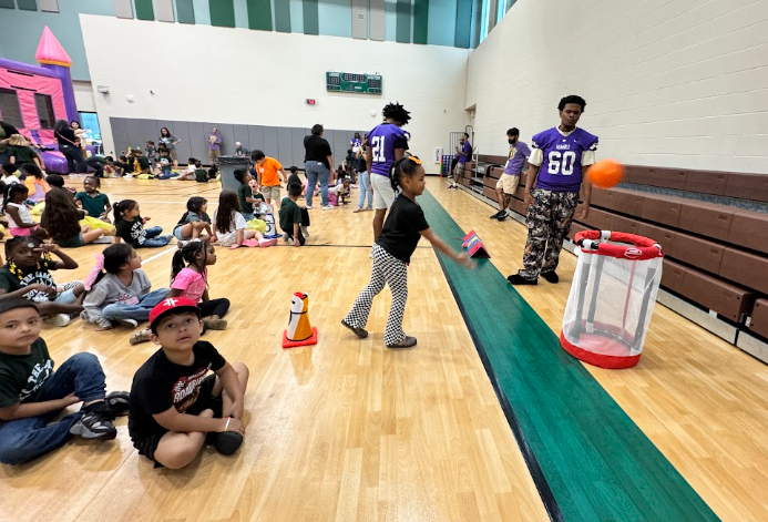Students at Super Kids Day!