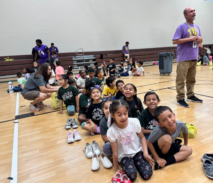 Students at Super Kids Day!