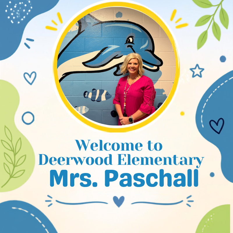 Welcome new staff:  Mrs. Paschall.
