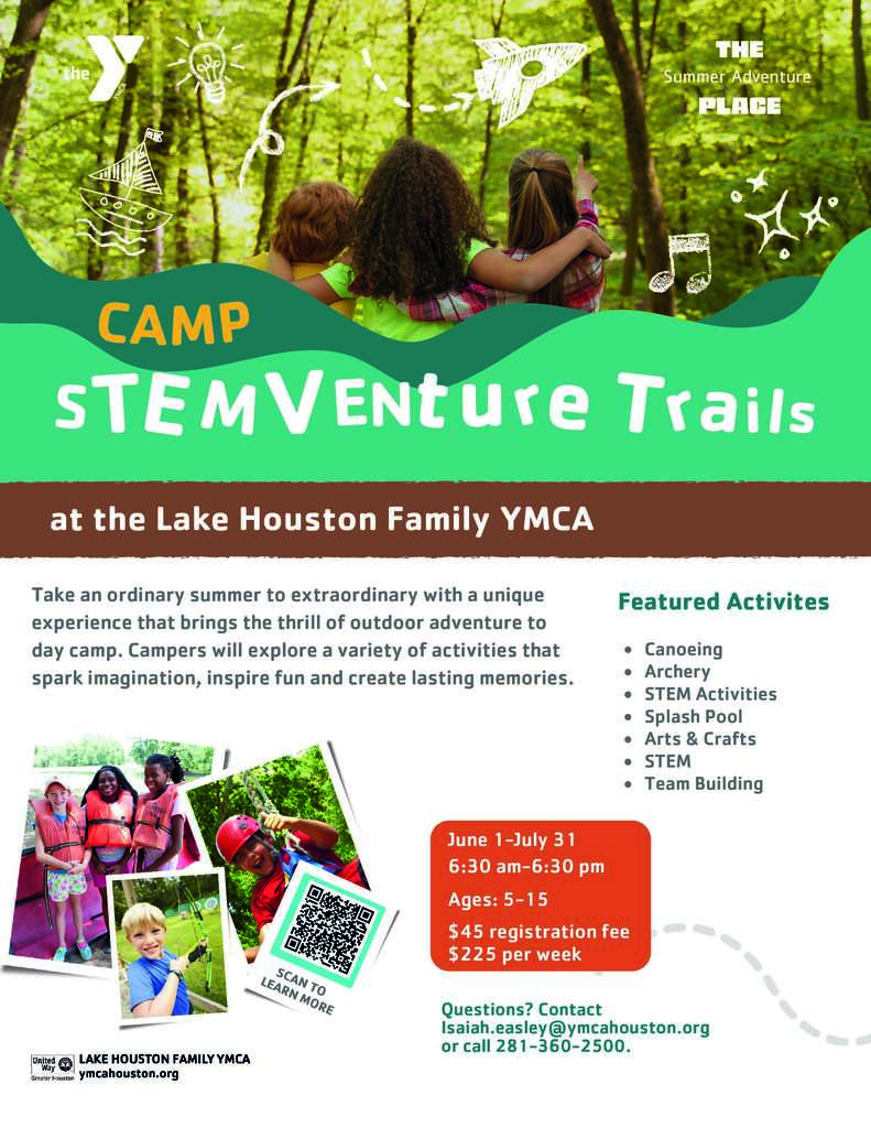 YMCA Stemventure Summer Camps info