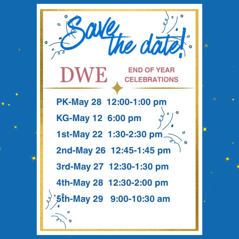 EOY Celebrations