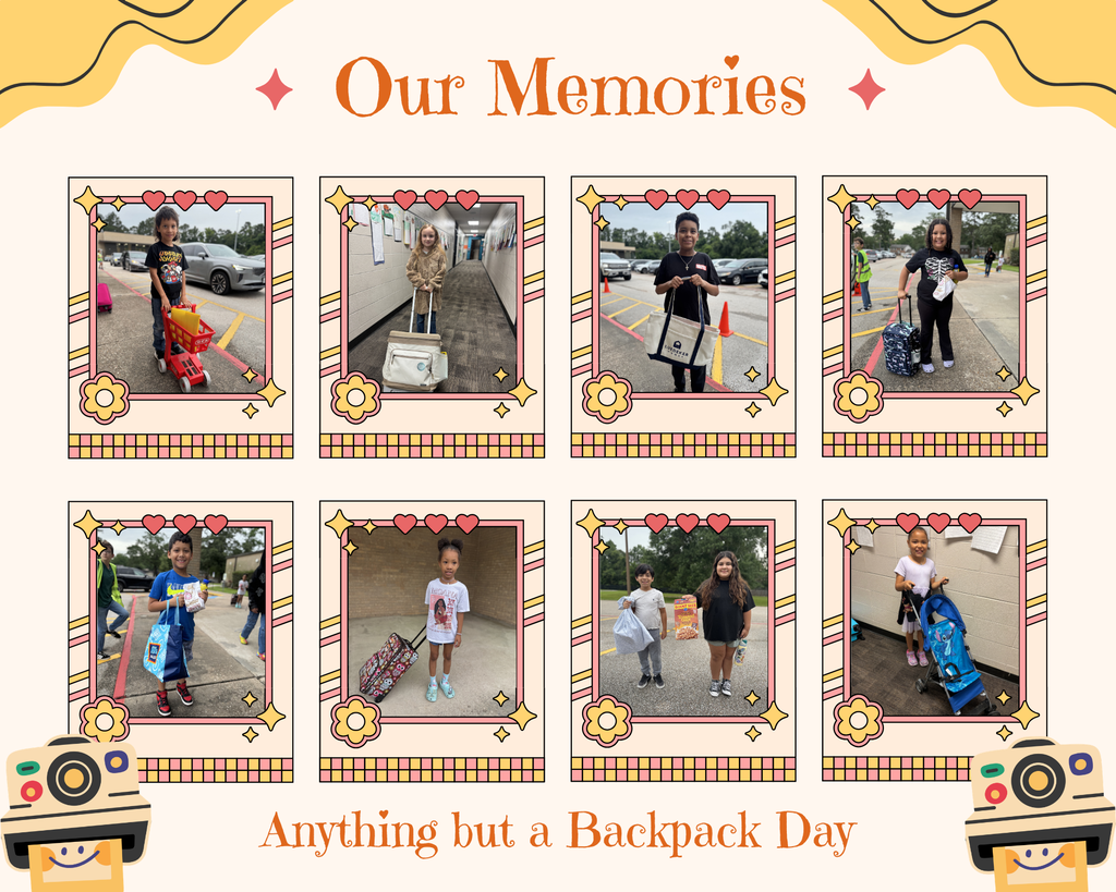 Anything but a Backpack Day