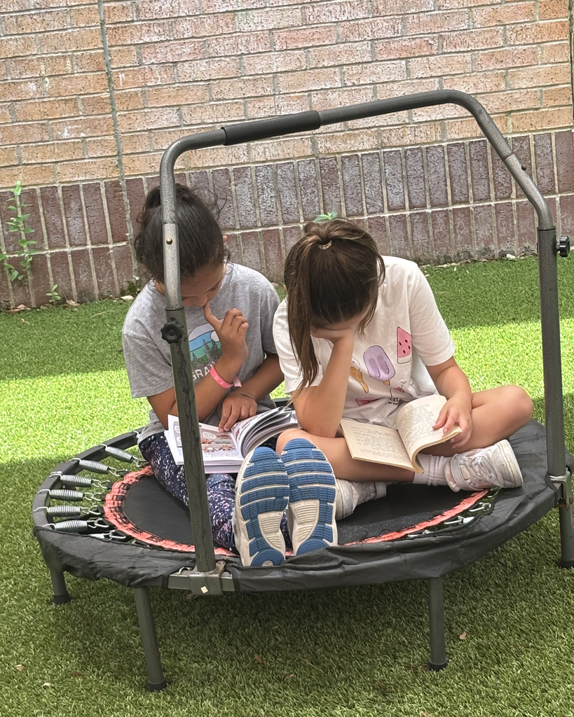reading outside