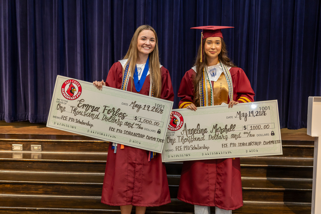 PTO Scholarship winners