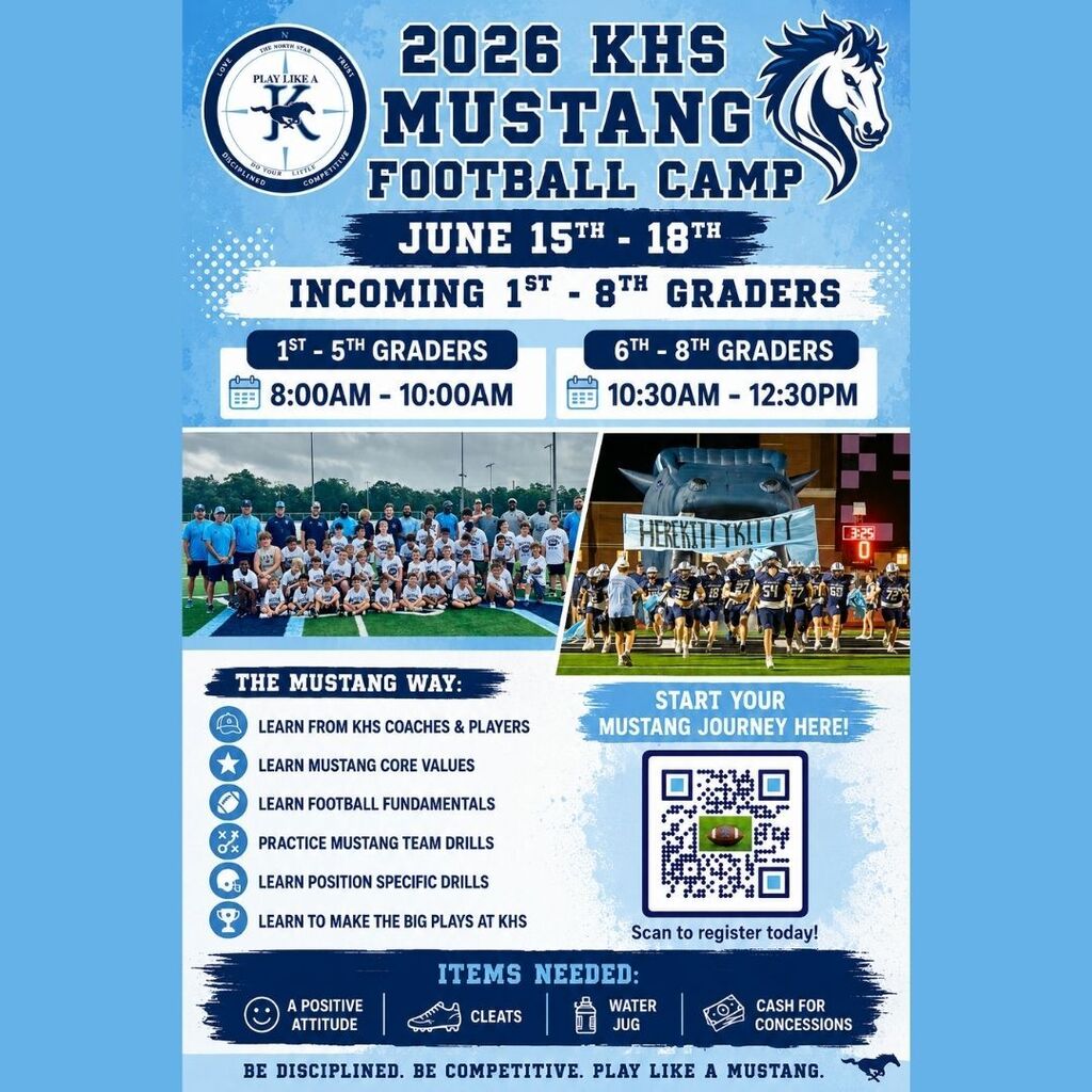 Mustang Football Camp