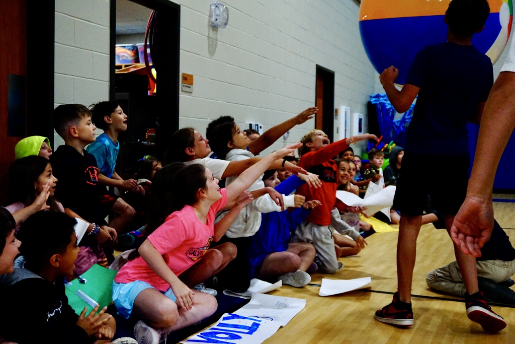 5th Grade vs. Staff Volleyball Game