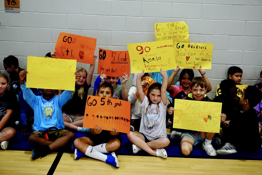 5th Grade vs. Staff Volleyball Game
