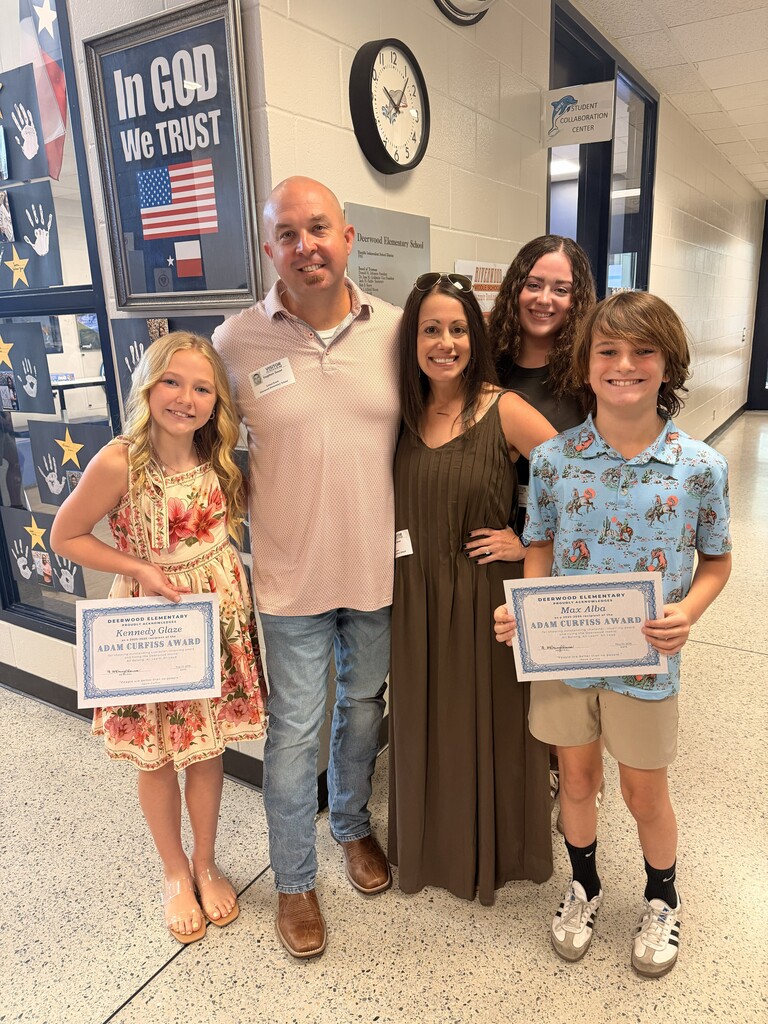 Adam Curfiss Award Winners