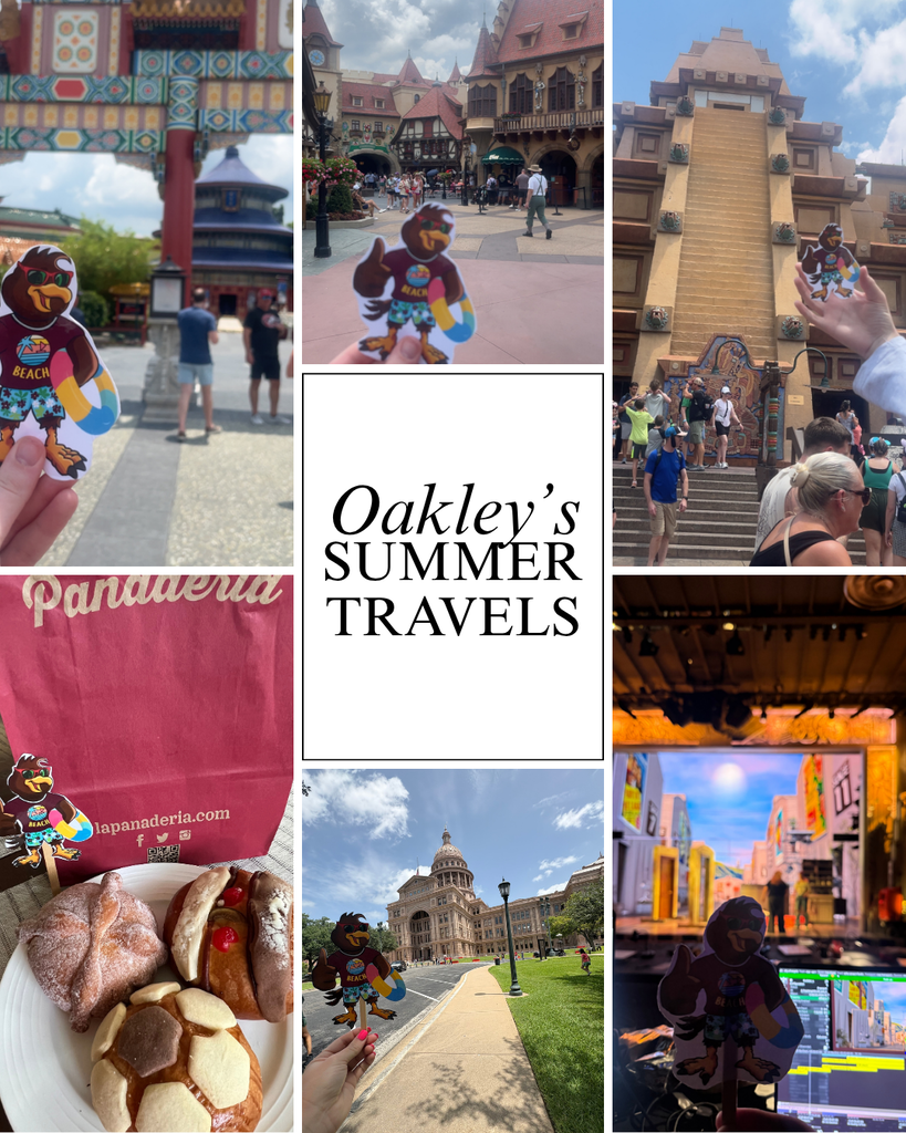 Oakley's travels