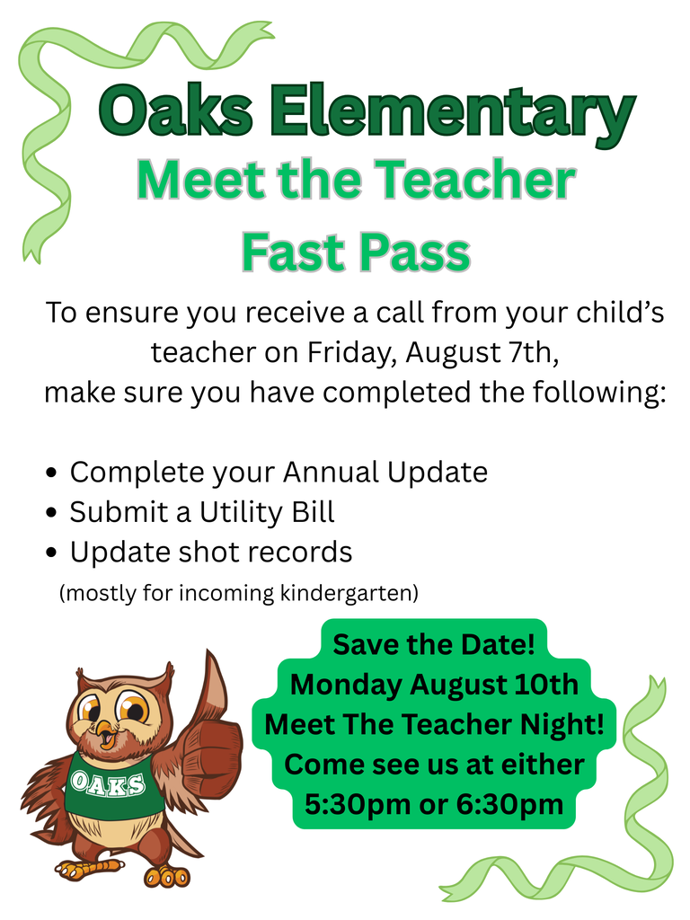 Meet the teacher fast pass