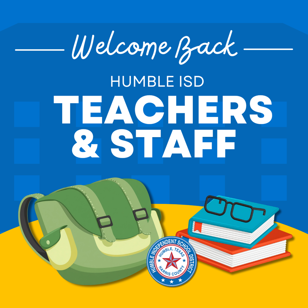 Welcome back teachers & staff