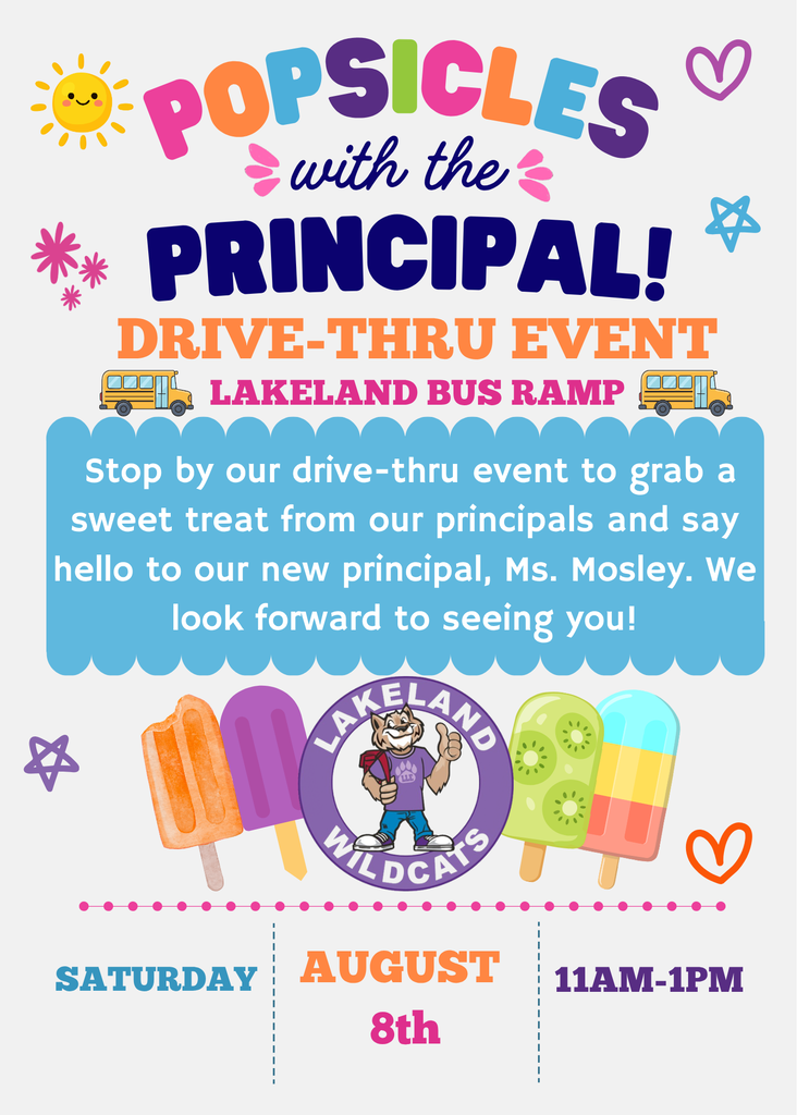 drive thru popsicle event