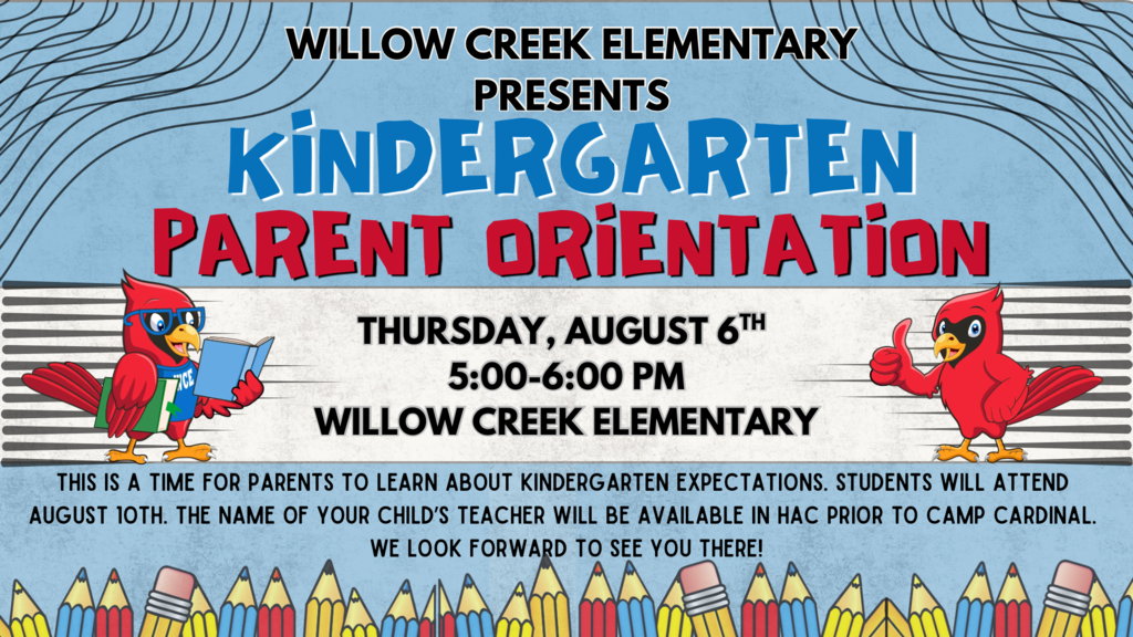 Kindergarten Parent Orientation