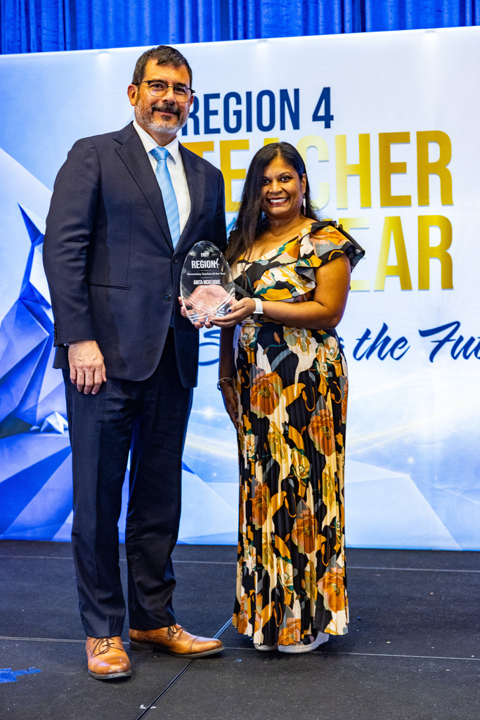 Anita McKeague Wins Region 4 Elementary Teacher of the Year 