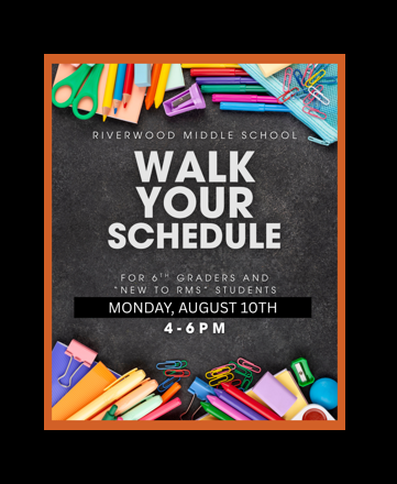 walk your schedule at RMS 2026