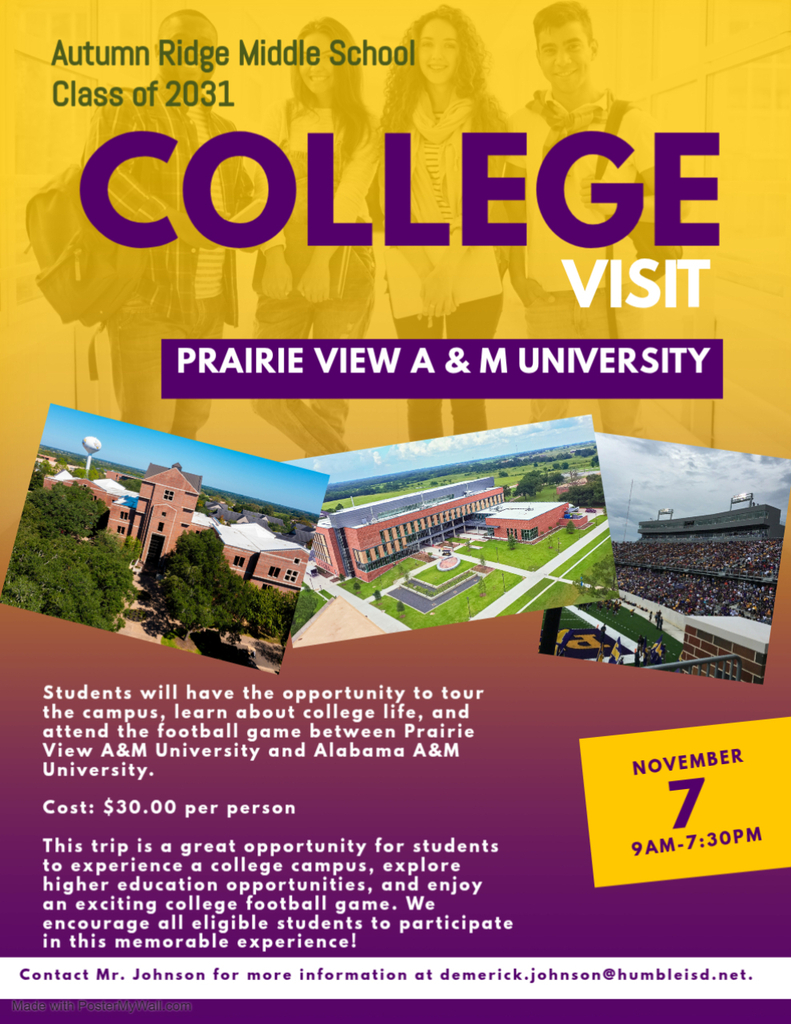 Prarie View Field trip class of 