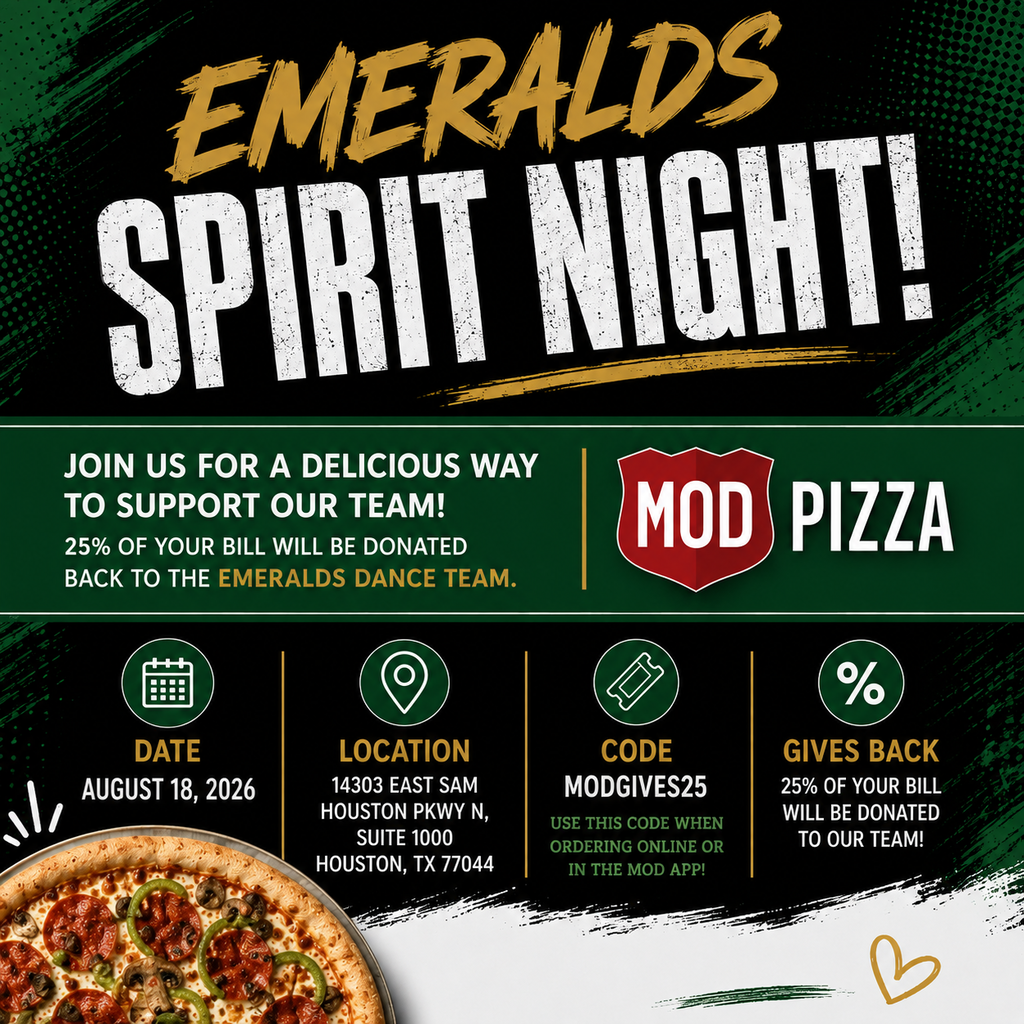 Emerals MOD Spirit Night 8.18.26
