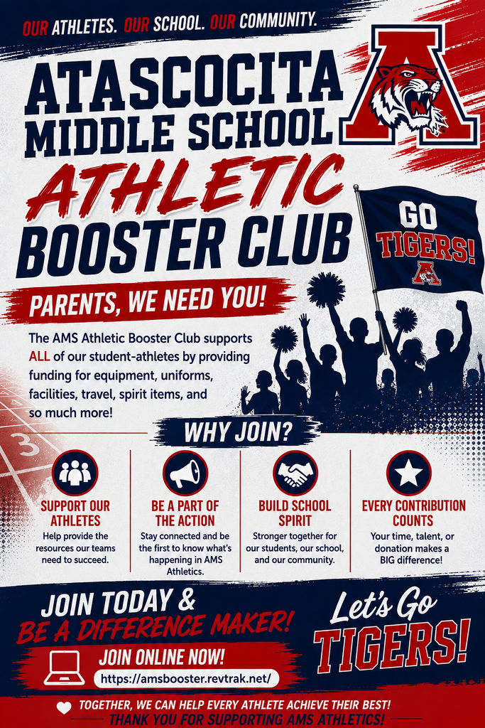 Join the athletic Booster Club