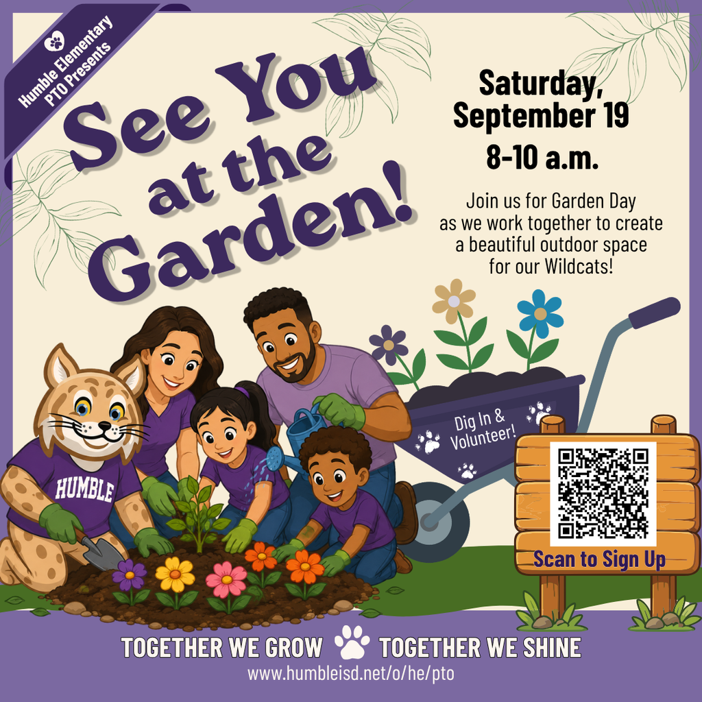 See You at the Garden Flyer - English