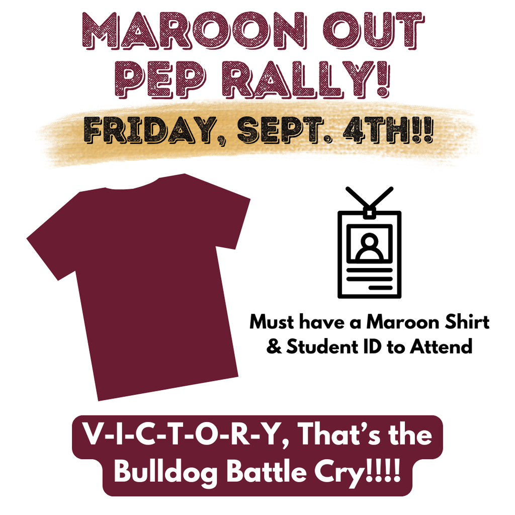 Maroon out pep rally