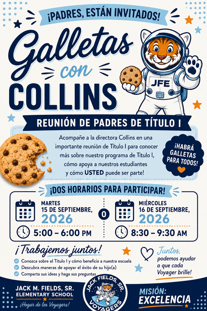 Cookies with Collins -Spanish