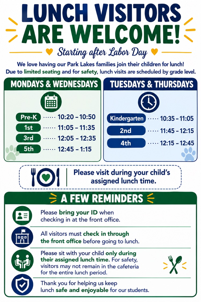 Lunch Visitor Flyer