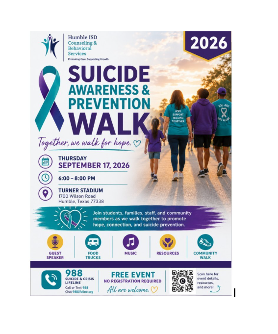 Suicide Awareness and Prevention Walk
