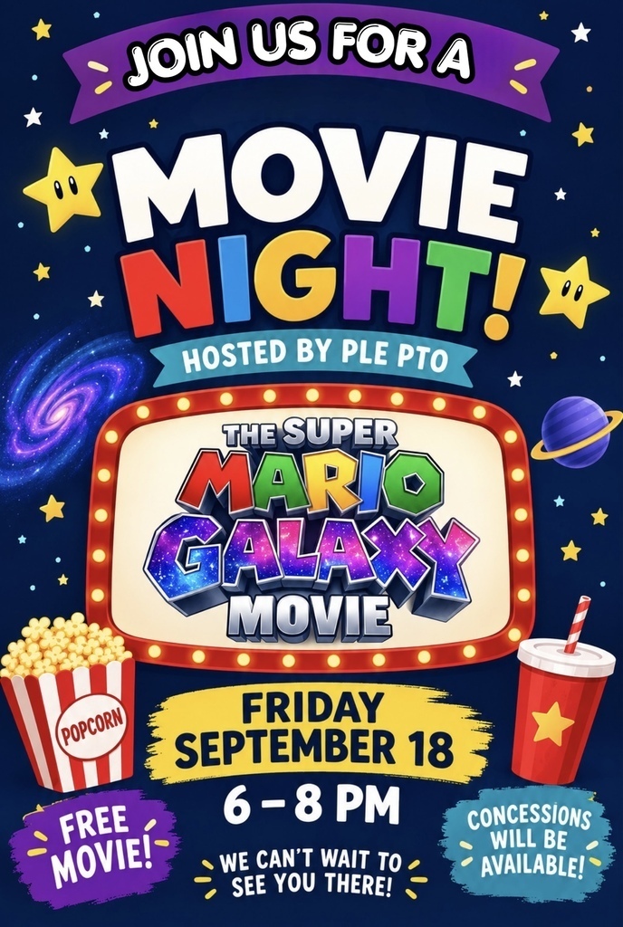PTO Movie Night Flyer