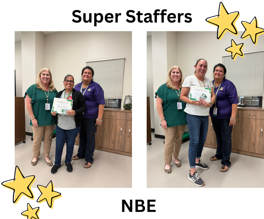 Superstaffers pictured with admin