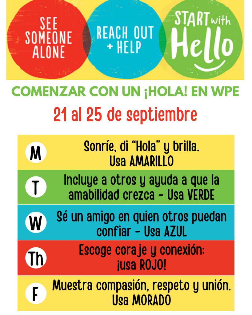 Spanish Dress-Up Days