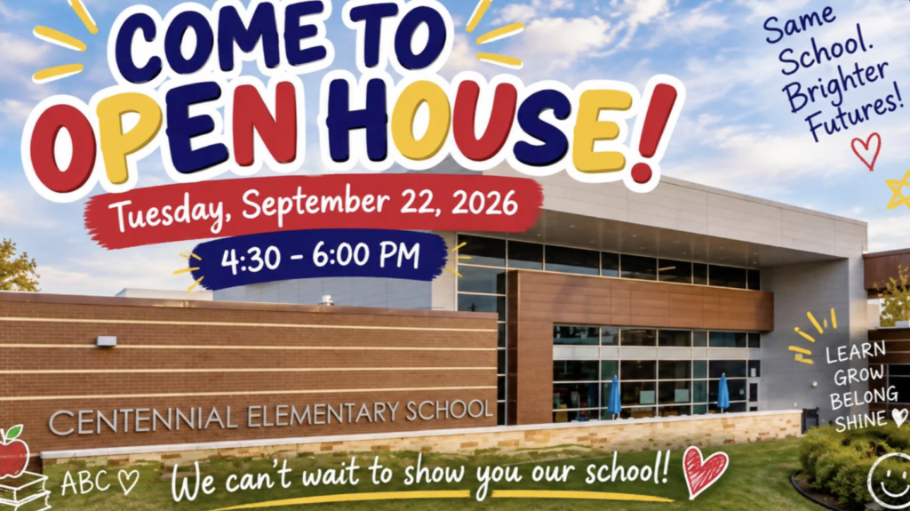 Open House September 22nd 4:30 - 6