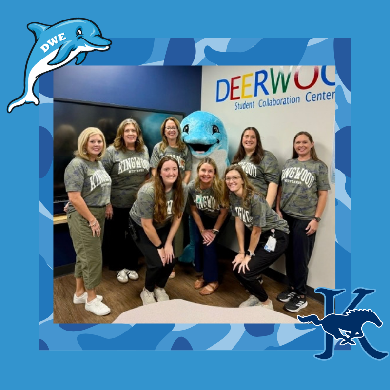 Deerwood can't hide their Mustang pride!