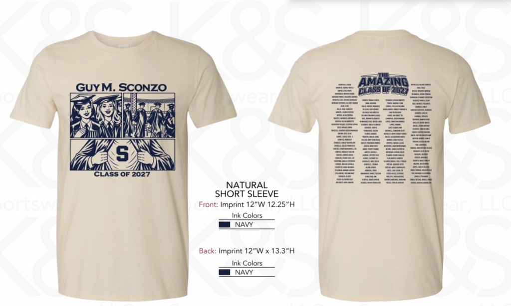 Senior shirts