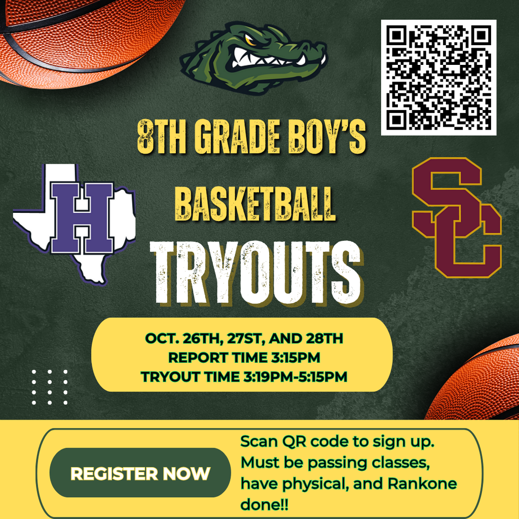 8th grade basket ball tryouts 2026
