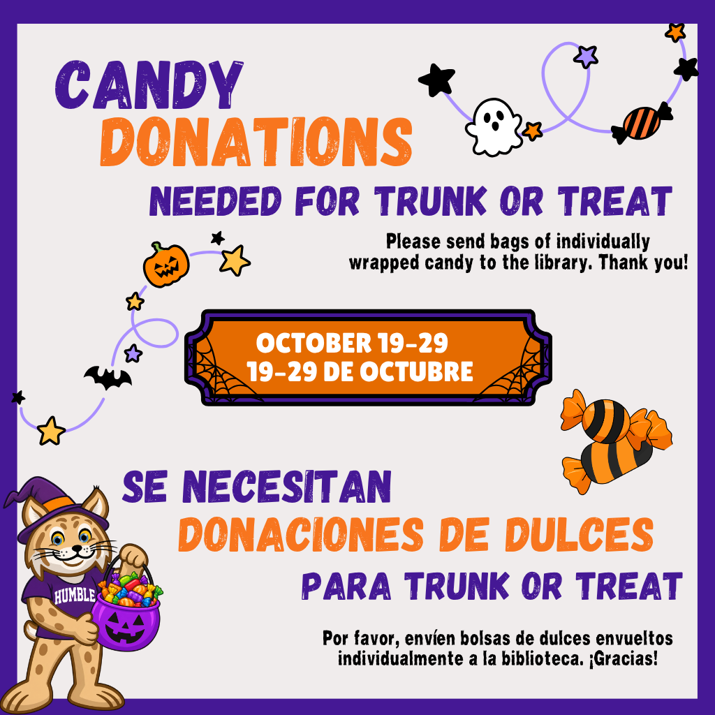 Candy Donations Flyer