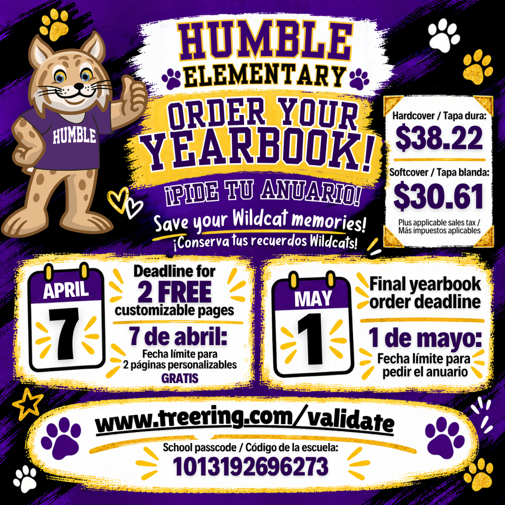 Yearbook Flyer